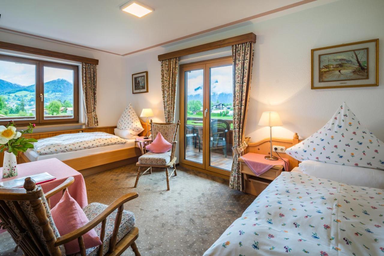 Hotel-Pension-Ostler Bad Wiessee Bagian luar foto