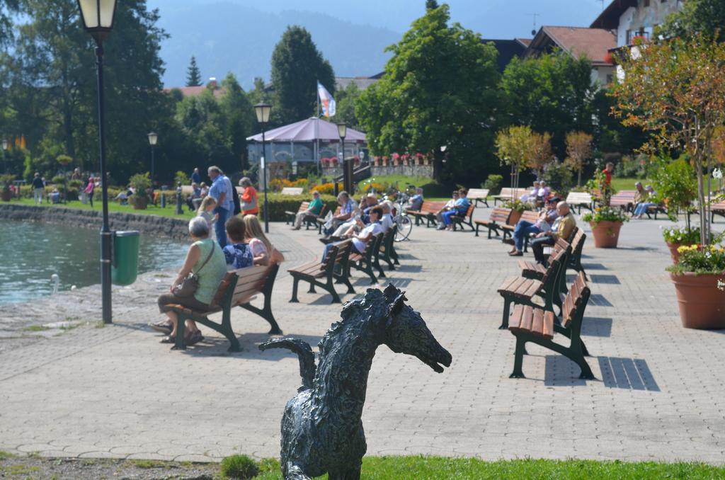Hotel-Pension-Ostler Bad Wiessee Bagian luar foto